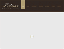 Tablet Screenshot of laternarestaurant.com